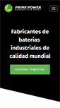 Mobile Screenshot of primepower.mx